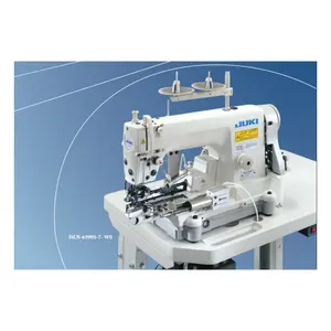 Used Low-Priced Jukis DLN-6390-7 High-Speed Small Square Head Single-Needle Cloth Feed Large Hook Lockstitch Sewing Machine