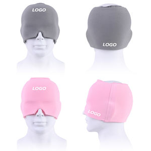 Gel de hielo para terapia de frío, Gel de cabeza reutilizable, dolor de cabeza de hielo, terapia de frío, tapa para aliviar la migraña, Gel de hielo, paquete estirable caliente, máscara para ojos - Product Image 5