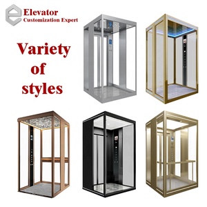 ลิฟท์แบบพาโนรามาเทคโนโลยีสูงลิฟต์แก้วทิวทัศน์ที่สวยงามลิฟท์ที่บ้าน - Product Image 6
