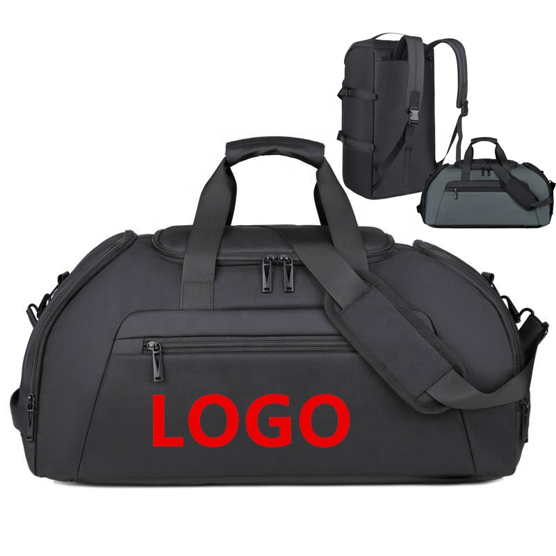 Custom Logo Large Capacity Waterproof Gym Bags Multi-function Sport Backpacks Independent Shoe Short-haul Travel Bag