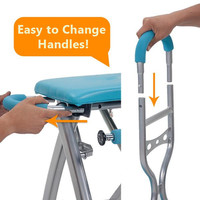 Chaise de Pilates pliable multifonctionnelle Malibu, station d'entraînement professionnelle à domicile pour la flexibilité et le renforcement musculaire