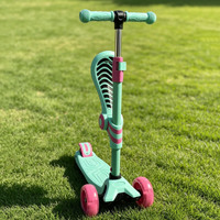 Trottinette pour enfants YILIEN en promotion, trottinette à trois roues avec LED et siège pliable, trottinette pour enfants de 3 à 6 ans