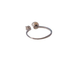 9350DIY Accesorios de Perlas, Base de Plata S925, Base Vacía, Moderna, para Colgante de Oro/Plata, Anillo, Chapado en Rodio, Joyería de Concha - Product Image 5