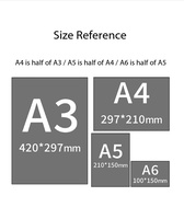 Support de Table en Acrylique Noir A4 A5, Porte-Menu Extensible pour Restaurant, Présentoir de Prix, Support de Bureau pour Réunions