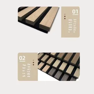 Giá cả cạnh tranh sợi gỗ Hội Đồng Quản trị tường trang trí nội thất cách âm gỗ Hội Đồng Quản trị âm thanh cách nhiệt Hội Đồng Quản Trị - Product Image 3