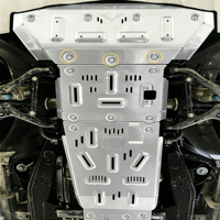 Protection de châssis en alliage d'aluminium et de magnésium léger FK 8 mm CHEVROLET SILVERADO 6.2T Essence 2019+ Plaque de protection du moteur OEM