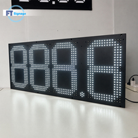 Module d'affichage LED extérieur pour prix de carburant de station-service, panneau de mise à niveau des prix, boîtier en aluminium étanche