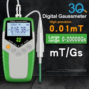 3Q Class 5 Accuracy Permanent Magnet Gauss Meter Handheld Digital Tesla Meter Magnetic Flux Meter Surface Magnetic Field Test