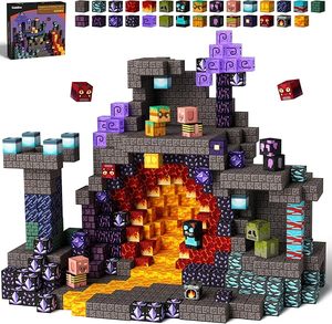Chất lượng cao từ khối xây dựng khối Nhựa Magma hang sci-fi cảnh Halloween ý tưởng quà tặng cho trẻ em lứa tuổi khác nhau trực tiếp - Product Image 1