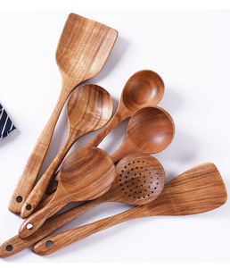 Chất lượng cao thân thiện với môi nhà bếp bằng gỗ công cụ nấu ăn phân hủy sinh học đồ dùng thiết lập để sử dụng nhà - Product Image 2