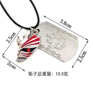 Populaire Anime Militaire Masques Pendentifs Porte-clés Boîte De Couleur Kurosaki <span class=keywords><strong>Ichigo</strong></span> <span class=keywords><strong>BLEACH</strong></span> Colliers - Product Image 6