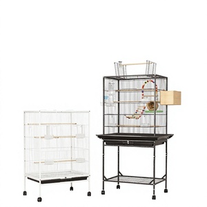Grande cage à oiseaux en métal Playtop pour perroquet, caturra, conure, perruche, agapornis, pinson, canari – Cage d'élevage en gros - Product Image 1