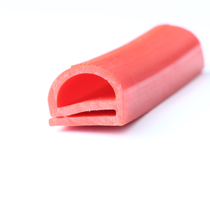 Tùy Chỉnh Cao Temperture Kháng <span class=keywords><strong>E</strong></span> Shape Silicone Cao Su Gasket Cho Lò Cửa Con Dấu - Product Image 4