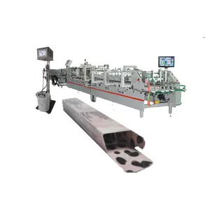 850 gluing machines paper industrial folder gluer belt pasting paper glue machine