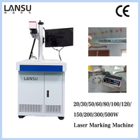 Marqueur laser à fibre industriel pour le marquage des pièces métalliques, des outils, des plaques signalétiques, des numéros de série et des codes-barres