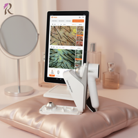 Analyseur intelligent sans fil portable du cuir chevelu et de la peau, machine d'analyse capillaire numérique 3D pour clinique dermatologique et spa
