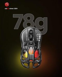 <span class=keywords><strong>Souris</strong></span> de jeu sans fil GravaStar Mercury M2 avec 26,000 DPI, capteur PAW3395DM-Design évidé léger de 79g-<span class=keywords><strong>5</strong></span> - Product Image 5
