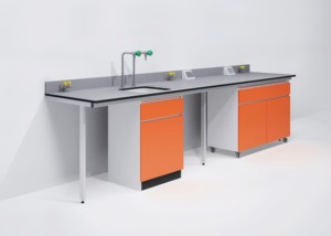 Évier <span class=keywords><strong>de</strong></span> laboratoire tout acier, table et banc scientifiques muraux pour centres <span class=keywords><strong>de</strong></span> <span class=keywords><strong>recherche</strong></span> universitaires et écoles, montage rapide et facile - Product Image 3