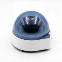 Mini-centrifugeuse polyvalente avec alimentation USB DC pour la préparation de PCR, le plasma sanguin et la séparation en laboratoire.
