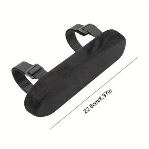 Almohadillas de espuma viscoelástica para reposabrazos, cojín de soporte para codos para silla de oficina, alivio de presión en el brazo, fundas universales para sillas de escritorio - Product Image 2