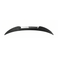 Aileron arrière simple en fibre de carbone ABS de type Ducktail pour BMW Série 3 E90 M4 2005-2012, pièce de rechange, accessoires de modification extérieure
