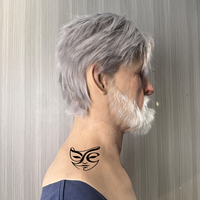 Masque en silicone réaliste fait main avec cheveux et barbe pour hommes, caractéristiques faciales naturelles, masques complets réalistes, vente en gros