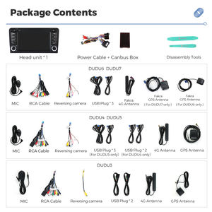 نظام صوتي ذكي للسيارة DUDUAUTO DUDU7، مشغل وسائط متعددة للسيارة مع أزرار لسيارات أودي A3 <span class=keywords><strong>2</strong></span> 8P S32 RS3 من 2003 إلى 2013 - Product Image 6