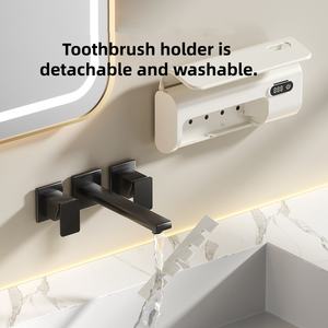 Cuidados Pessoais Suporte Escova Inteligente Suporte Escova De Dentes Do Banheiro Conjuntos Uv Esterilizadores - Product Image 1