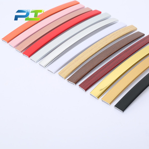 High Quality U-Shape Gold Film Edge Strip 5mm-30mm Self-Adhesive PVC Edge Banding Custom <strong>Plastic</strong> Molded Cutting China <strong>Rubber</strong> - Product Image 3