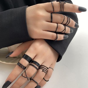 <span class=keywords><strong>Hifive</strong></span> Punk or papillon serpent fleur anneau ensemble femmes mode fête anneau bijoux haute couture bijoux anneau - Product Image 6