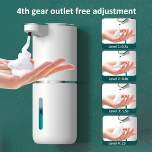New 360ML Automatic Foam Soap Dispenser Bathroom Smart <b>Washing</b> Hand <b>Machine</b> With USB Charging Sensor Dispenser - Product Image 5