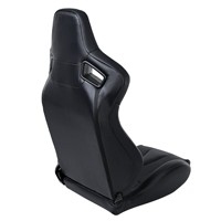 Nouveau Siège de Course Nord-Américain Modèle ACE Modifié en PVC Noir à Double Glissière pour Voiture – Vente en Gros