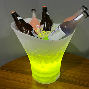 Logo personnalisé seau à glace en plastique étanche avec haut-parleur sans fil pour Party boissons conteneurs - Product Image 5