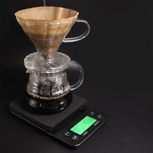 नए डिजिटल वाटरप्रूफ छोटे स्मार्ट कॉफी के लिए बटन के साथ स्केल, टाइमर फ्लो रेट छोटे के साथ स्मार्ट मैनुअल बरिस्ता स्केल - Product Image 5
