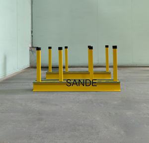 ชั้นวางแผ่นหินเหล็ก SANDE ขายดีจากโรงงาน ป้องกันการกัดกร่อน ชั้นวางแผ่นควอตซ์สำหรับคลังสินค้า - Product Image 3