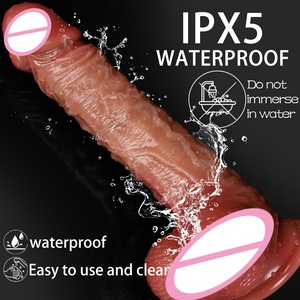 Pene Artificial de Silicona Líquida al Mejor Precio, Dildo Sexual Realista de Alta Calidad para Adultos, Gays y Mujeres LM-A201-3 - Product Image 5