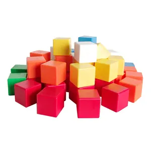 Pabrik OEM ODM teka-teki Jigsaw ramah lingkungan permainan edukasi anak-anak blok bangunan kubus magnetik Set mainan untuk anak-anak
