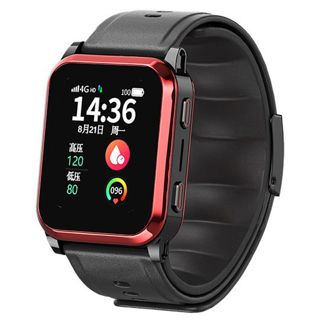 Air Pump Smart Watch GPS tracker with Accurate HP BP SpO2 and Health Tracking for Elderly People 1.83inch airbag Wristband SW19