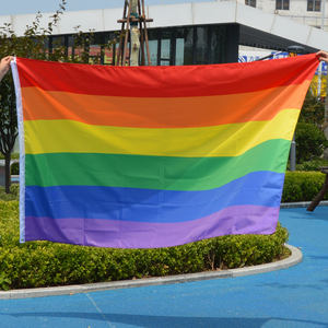 Полиэфирные радужные флаги 3x5 футов 90x150 см - Product Image 4