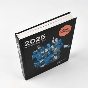 Service d'impression personnalisé de livres de <span class=keywords><strong>quiz</strong></span> 2025 – Livre de questions-réponses à couverture rigide, impression offset couleur, fournisseur OEM de livres de connaissances - Product Image 2