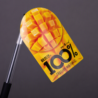 Etiqueta Adhesiva Impermeable Personalizada para Botellas de Plástico, para Envasado de Bebidas y Jugos