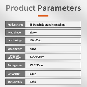 Étiquettes à estamper à chaud, tampon de sublimation pour cuir à presser à chaud, machine à estamper à chaud pour logo, tampon à chaud pour cuir - Product Image 5