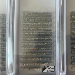 Nhãn Hiệu Riêng Tinsel Lông Mi Mở Rộng Màu Hồng Màu Xanh Màu Xanh Lá Cây Màu Spike <span class=keywords><strong>Lash</strong></span> Mở Rộng Tinsel <span class=keywords><strong>Lash</strong></span> Khay Vàng Ba Chiều <span class=keywords><strong>Lash</strong></span> - Product Image 3