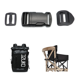 Hebilla de seguridad de plástico para portabebés y trona A024 26 mm con diseño de un solo tirador - Product Image 4