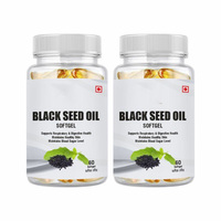 500mg/1000mg Capsule molle d'huile de graines de cassis Suppléments à base de plantes dans des bouteilles ou une carte blister