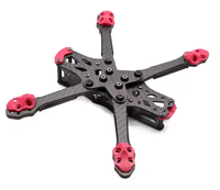 Kit de châssis de quadricoptère RC en fibre de carbone de 5-6 pouces (225/260/295 mm) avec bras de 5,5 mm d'épaisseur