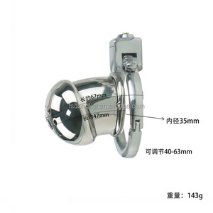 Hot Style en gros en asie BDSM <span class=keywords><strong>Bondage</strong></span> Fetish Sex Toys Cage de chasteté pour hommes et couples - Product Image 6