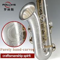 Professional High Grade Manufacturer Wholesale Retail Woodwind Instrument Q6 Tenor Saxophone