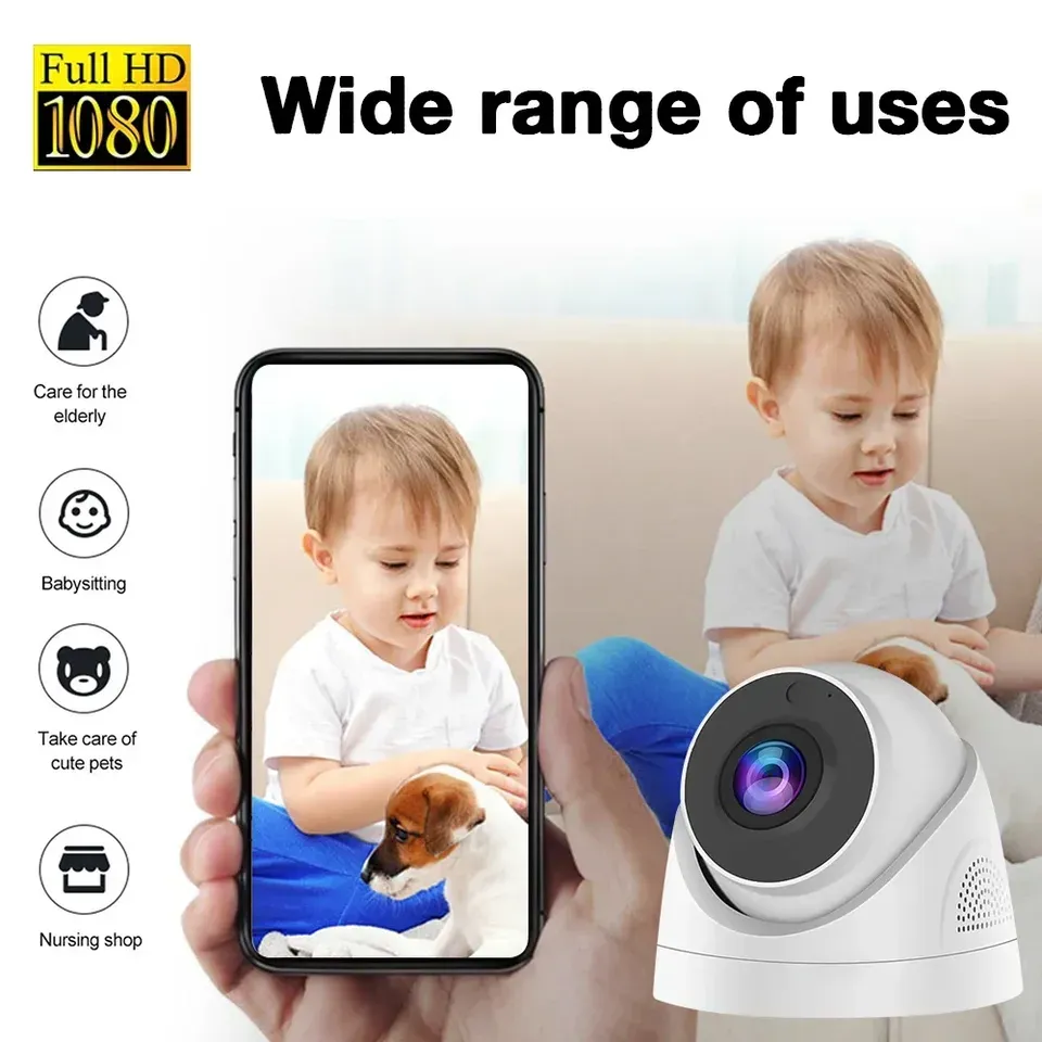 Wireless WiFi IP Camera HD 1080P Video Surveillance IR Night  Motion Detection Dome Camera Home Security Indoor Camcorder · image 3