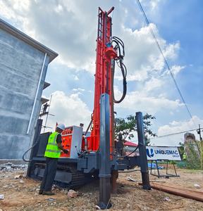 Machine de forage de puits d'eau à vente chaude, équipement de forage minier, moteur diesel 92KW, foreuse hydraulique pour puits d'eau - Product Image 2